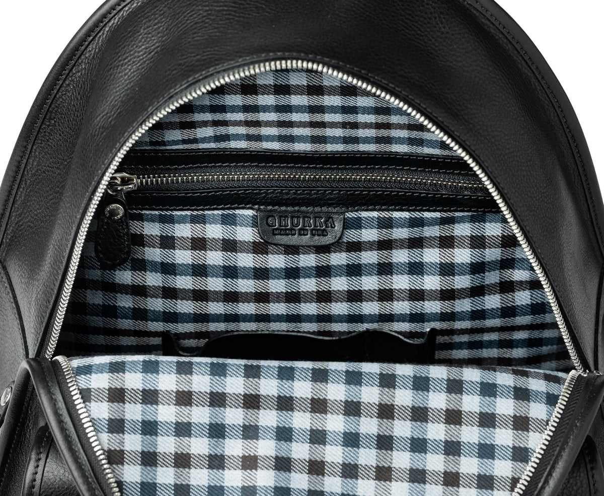 Rucksack No. 33 | Vintage Black Leather