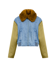 Rue Jacket in Cloud Wash