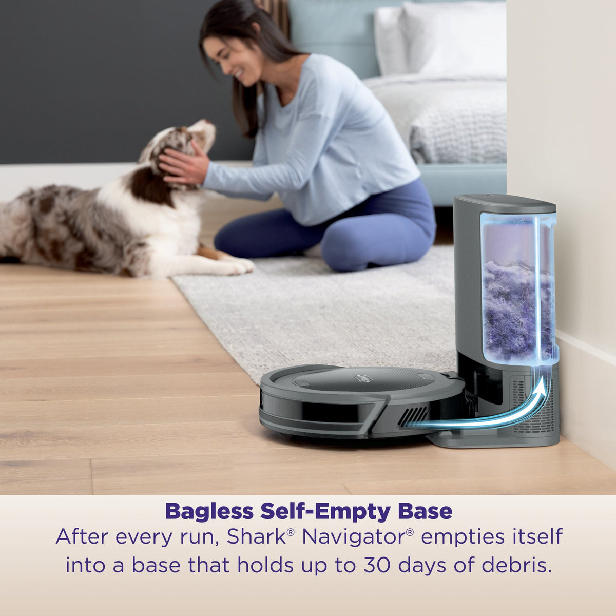 Shark Navigator Cordless Robot Vacuum Clean & Empty System