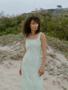 Le Bouquet Maxi Dress in Sage