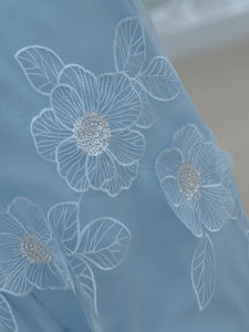 Gardenia Midi In Cornflower Blue