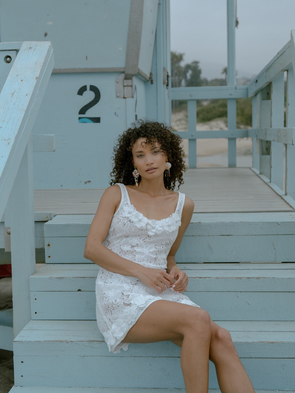 Hera Mini Dress in White