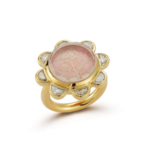 Rosebud Caspian Ring