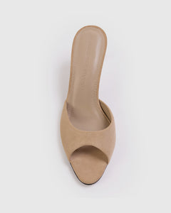 Jazz 70 Mule in Tan Suede