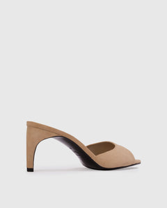 Jazz 70 Mule in Tan Suede