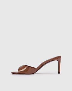 Freddie 65 Mule in Mousse Patent Leather