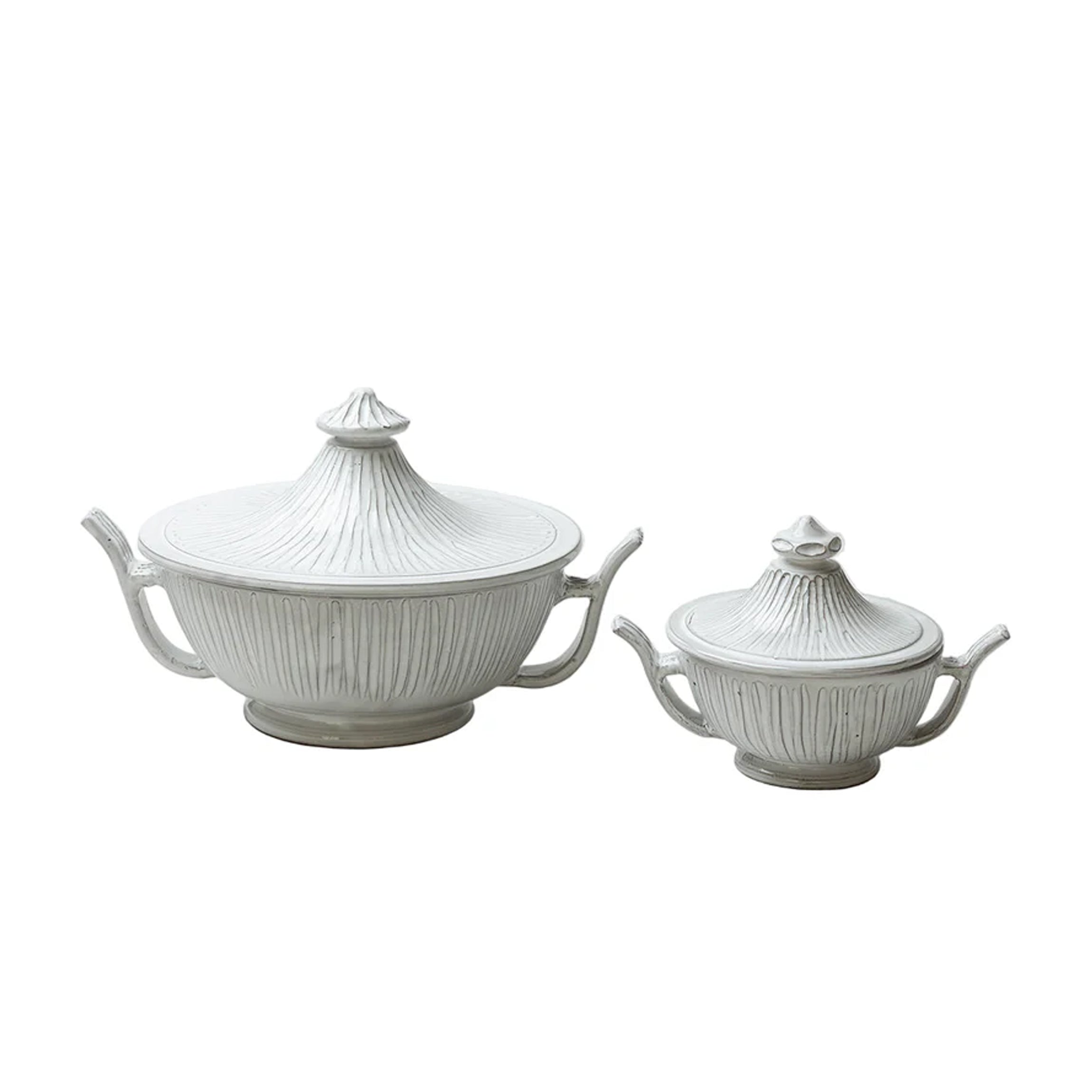 Radi Tureen Fluted Serving Bowl