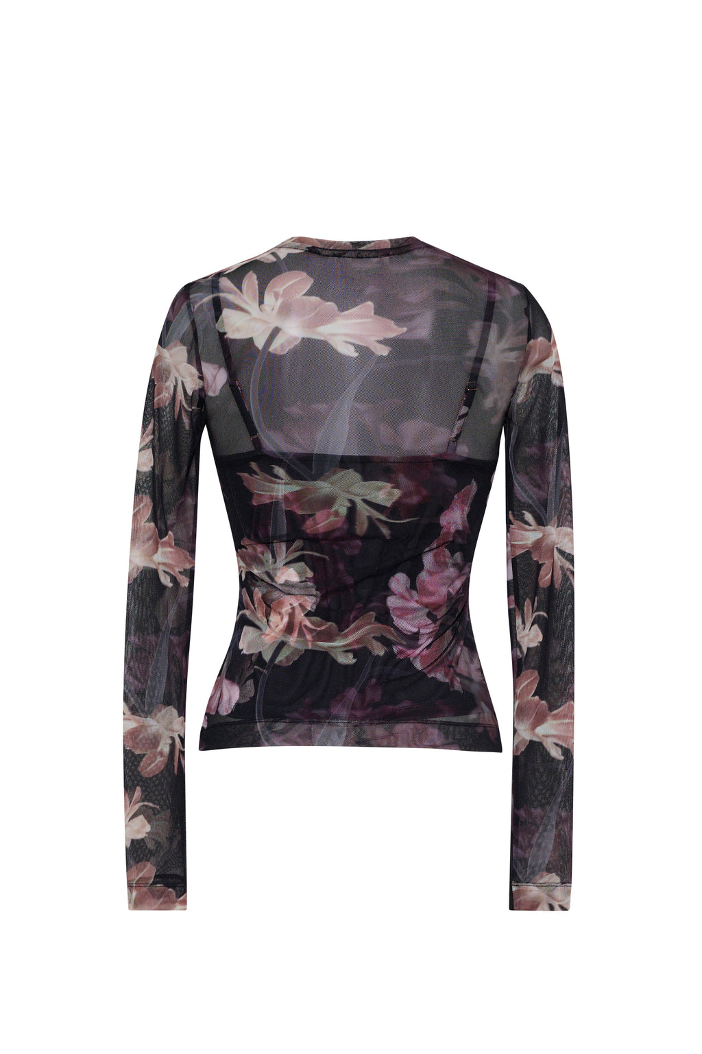 Rafa Top in Elysian Flora Black