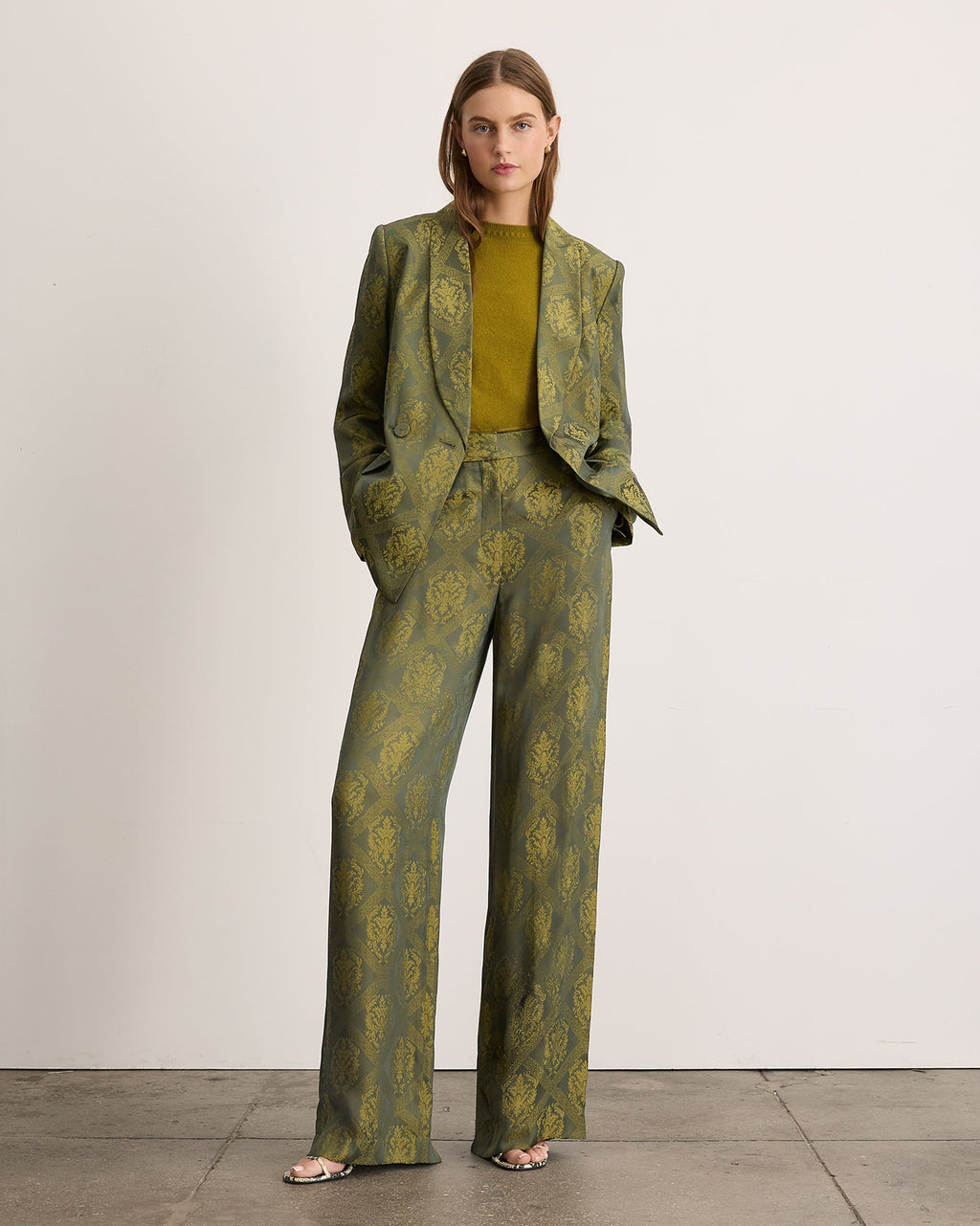 Rahe Pant in Sprout Multi