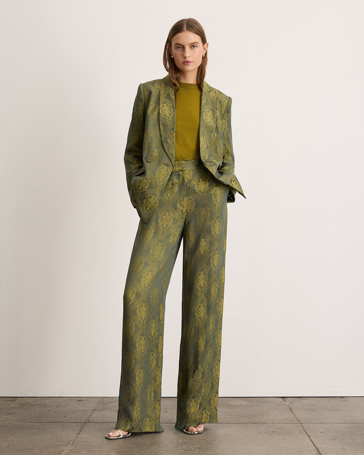 Rahe Pant in Sprout Multi
