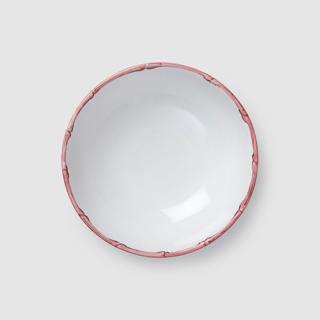 Ramatuelle Bamboo Bowl in Rose