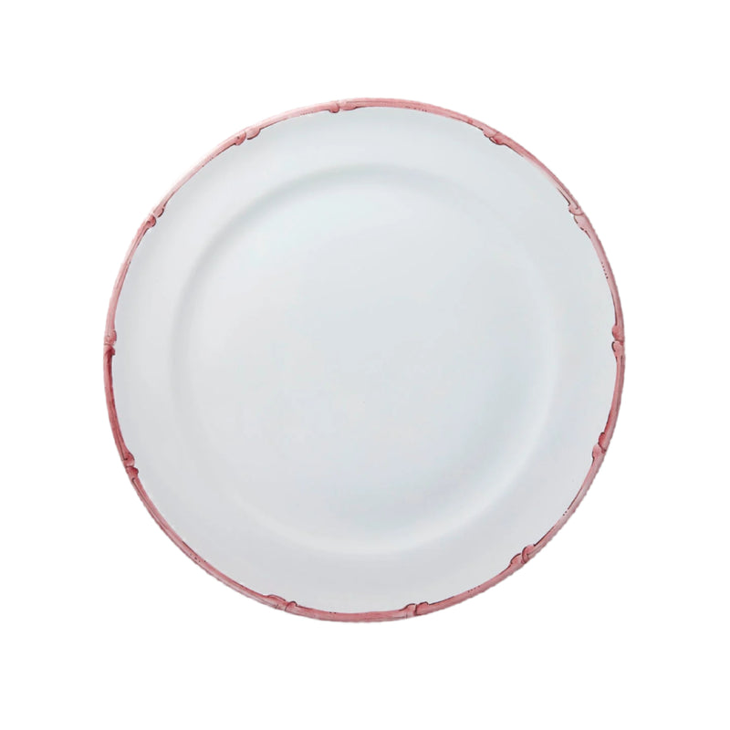Ramatuelle Bamboo Large Dinner & Charger Plate in Rose