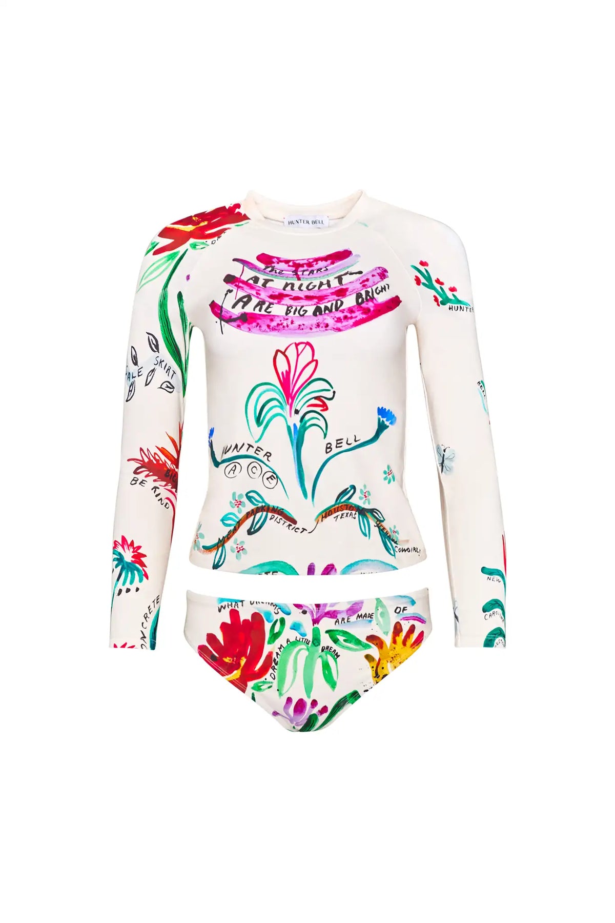 Rashguard Bottom in Anniversary Print