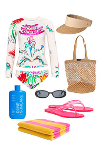 Rashguard Bottom in Anniversary Print