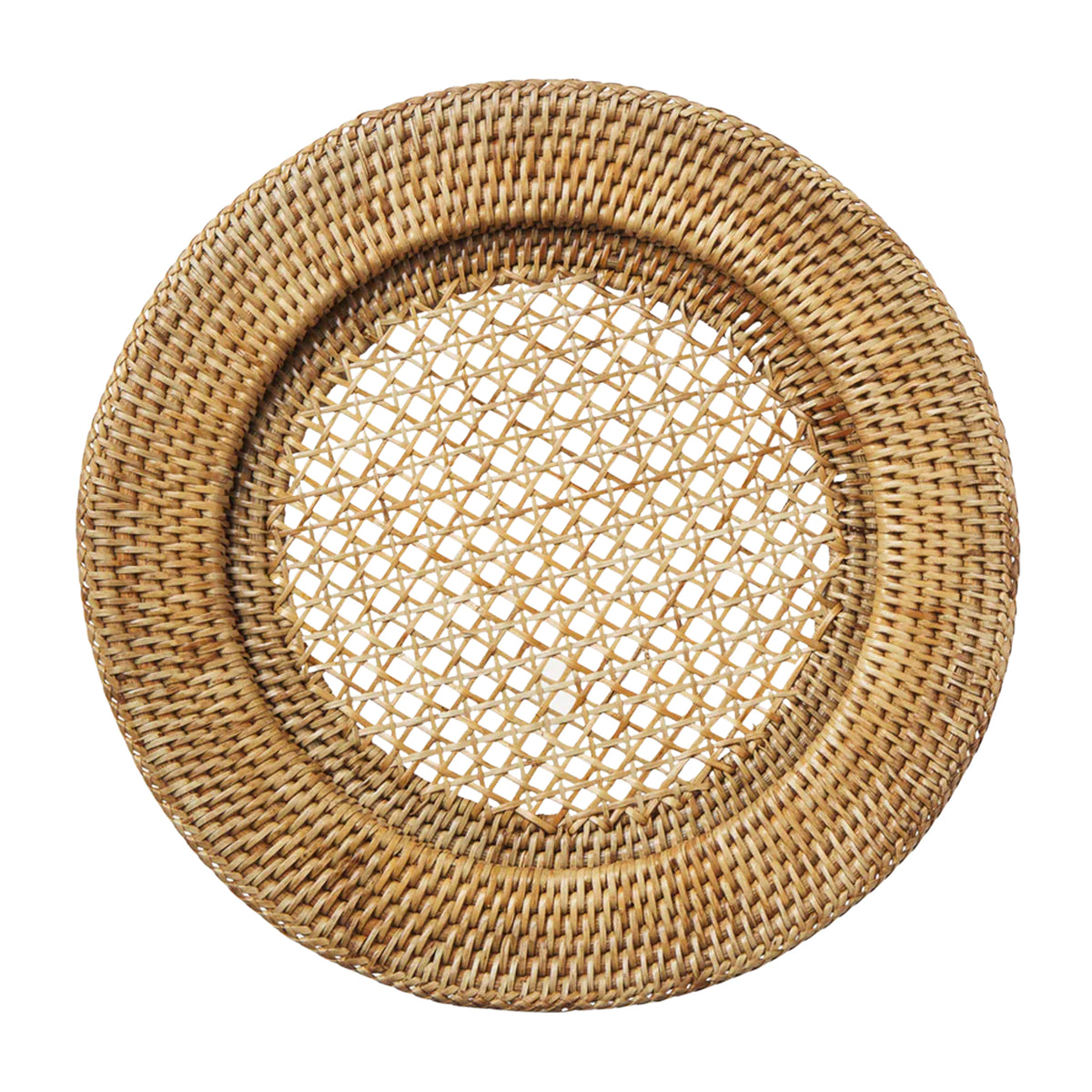 Rattan Charger Plate