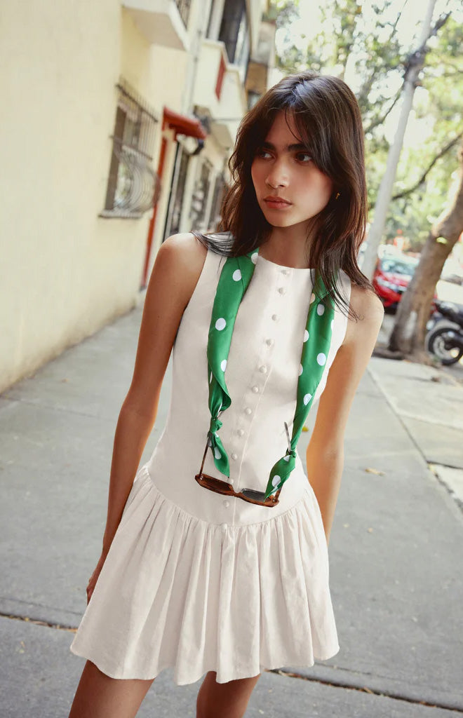 Rebecca Dress in Cream