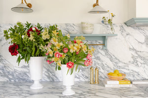 Rebecca Udall Elouise Cereal Bowl with the Flora Ceramic Vase
