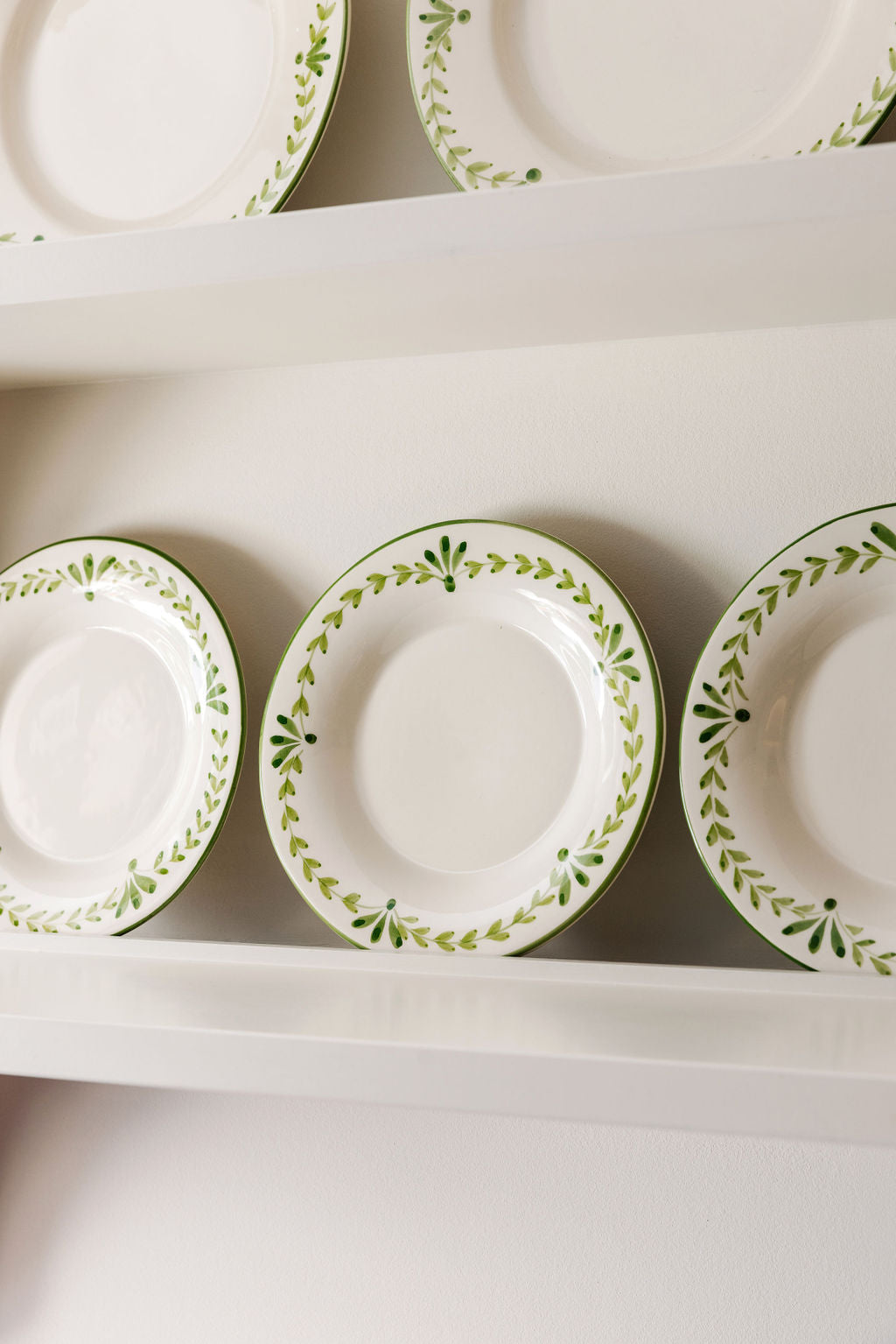 Rebecca Udall Several Elouise Dinner Plates, Green