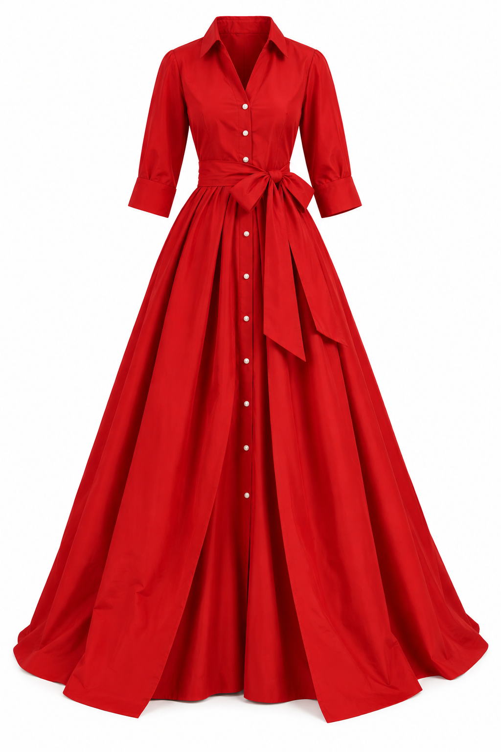 Effortlessly Elegant Gown in Red