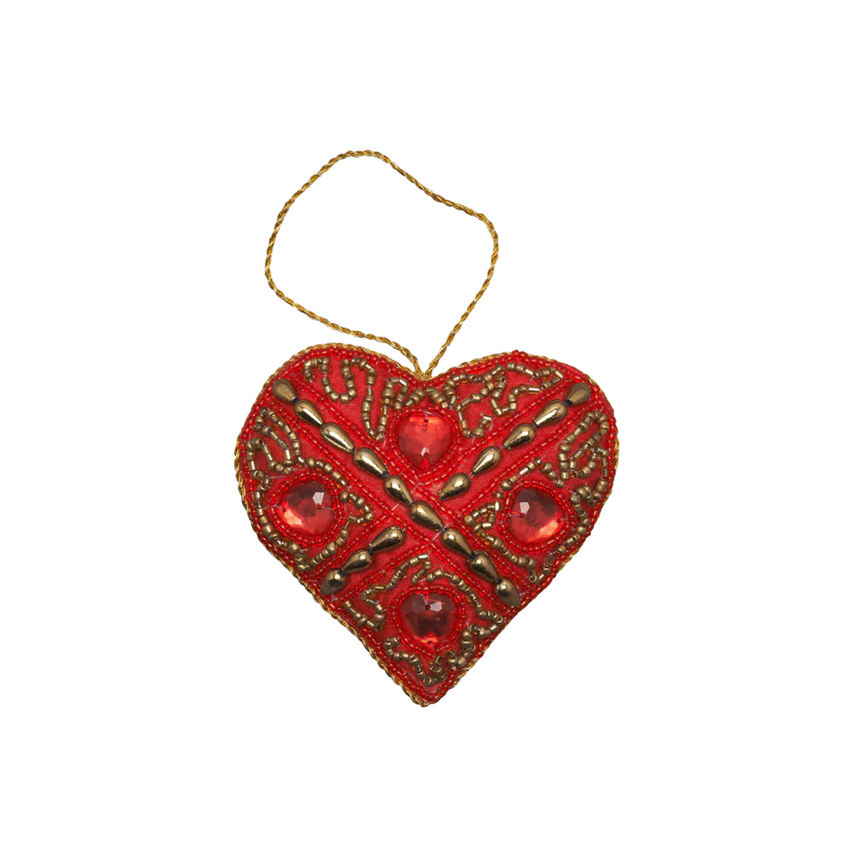 Red Heart Ornament