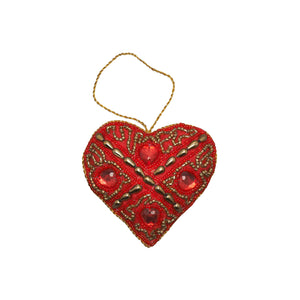 Red Heart Ornament