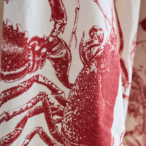 Red Lobsters Kitchen Towels, Set of 2