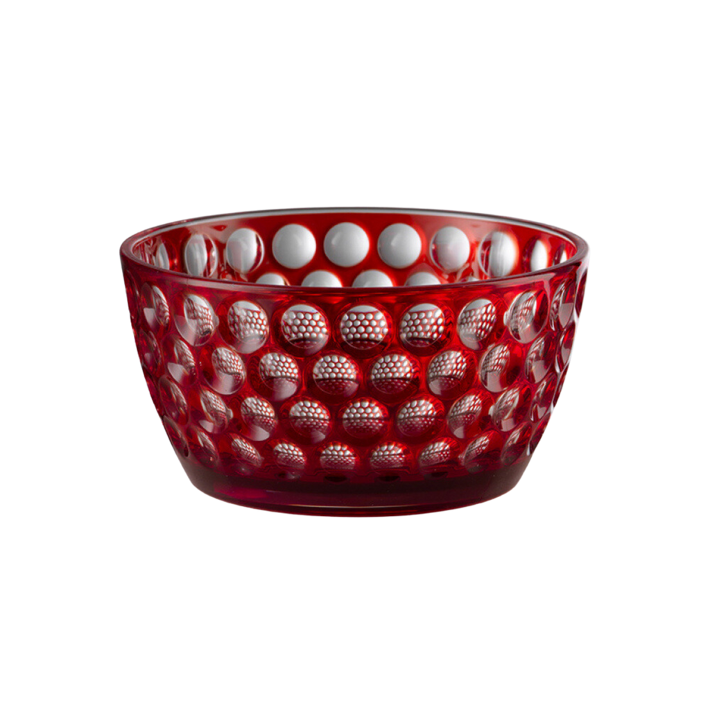 Lente Acrylic Snack & Cereal Bowl