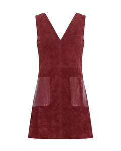 Reign Dress in Deep Redwood