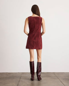 Reign Dress in Deep Redwood