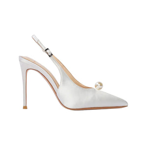 Reina 100 in White & Satin Pearl