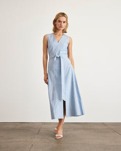Reinella Dress in Powder Blue