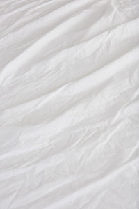 Light Gray Relaxed Percale Flat Sheet