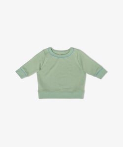 Remy Baby Sweatshirt in Basil
