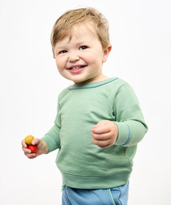 Remy Baby Sweatshirt in Basil