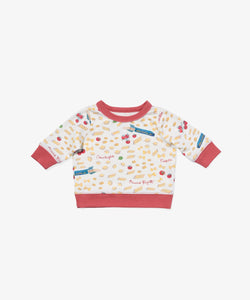Remy Baby Sweatshirt in Basta Pasta