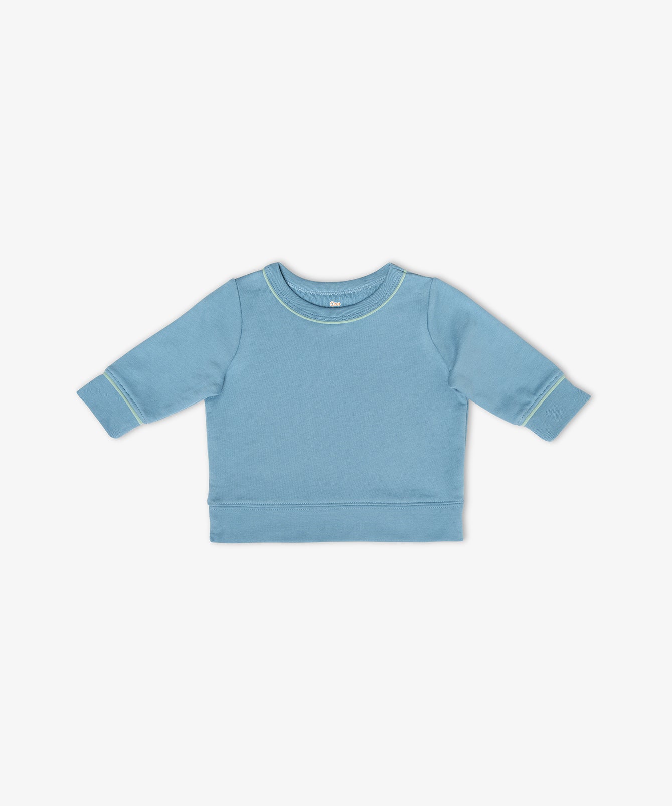 Remy Baby Sweatshirt in Dusty Blue