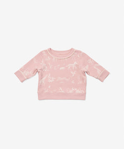 Remy Baby Sweatshirt in Parade