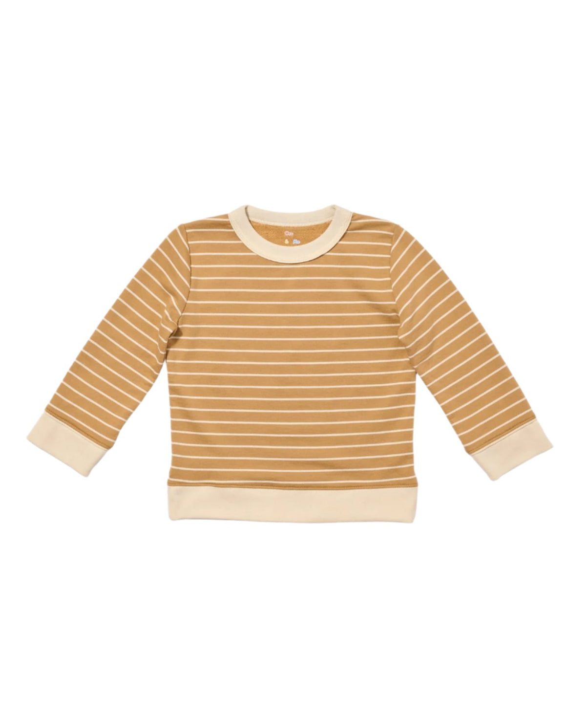 Remy Sweatshirt in Camel French Stripe