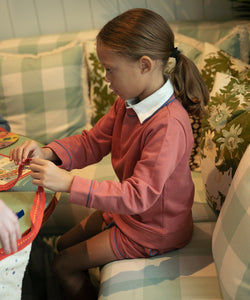 Remy Sweatshirt in Nautical Red