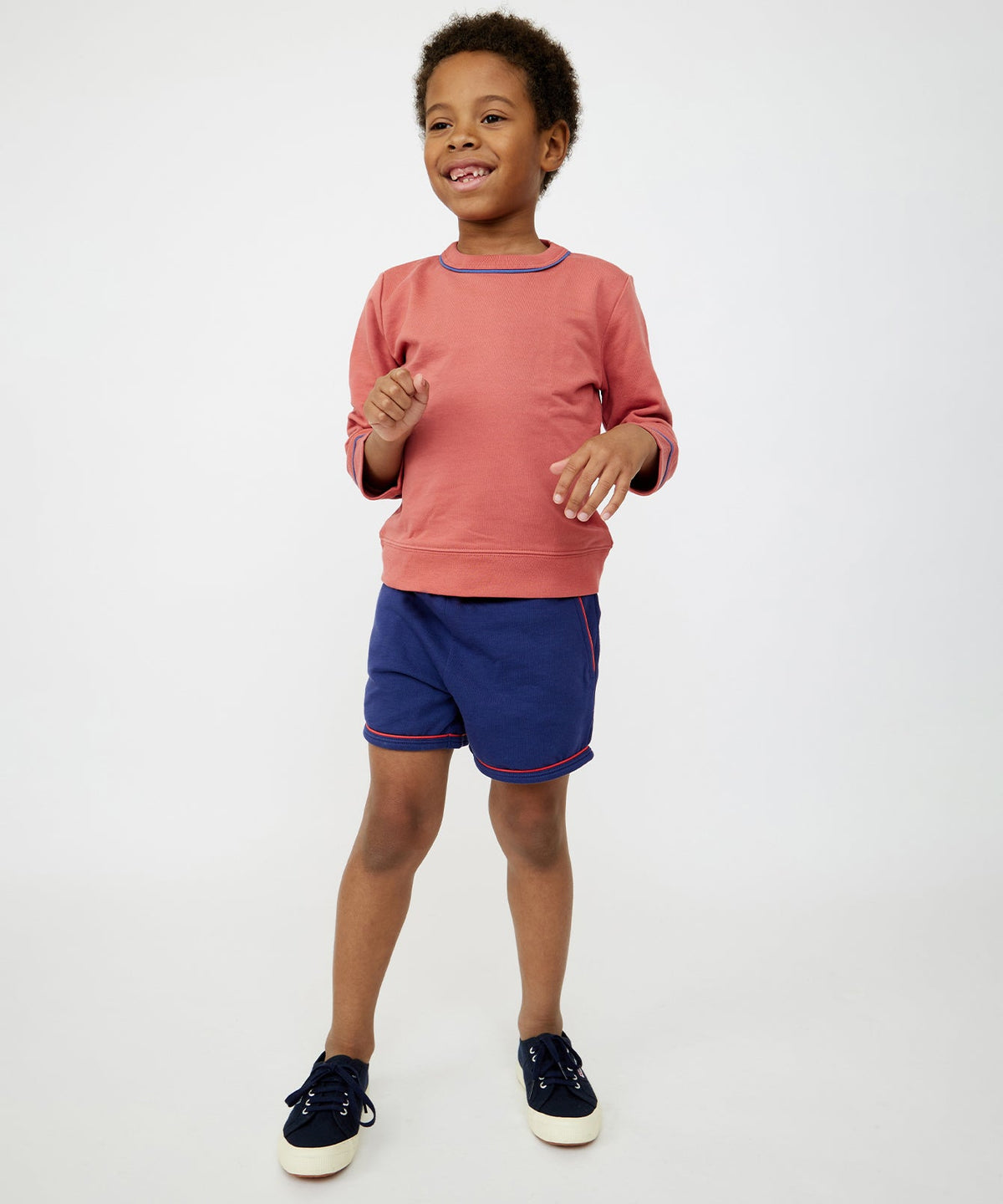 Remy Sweatshirt in Nautical Red