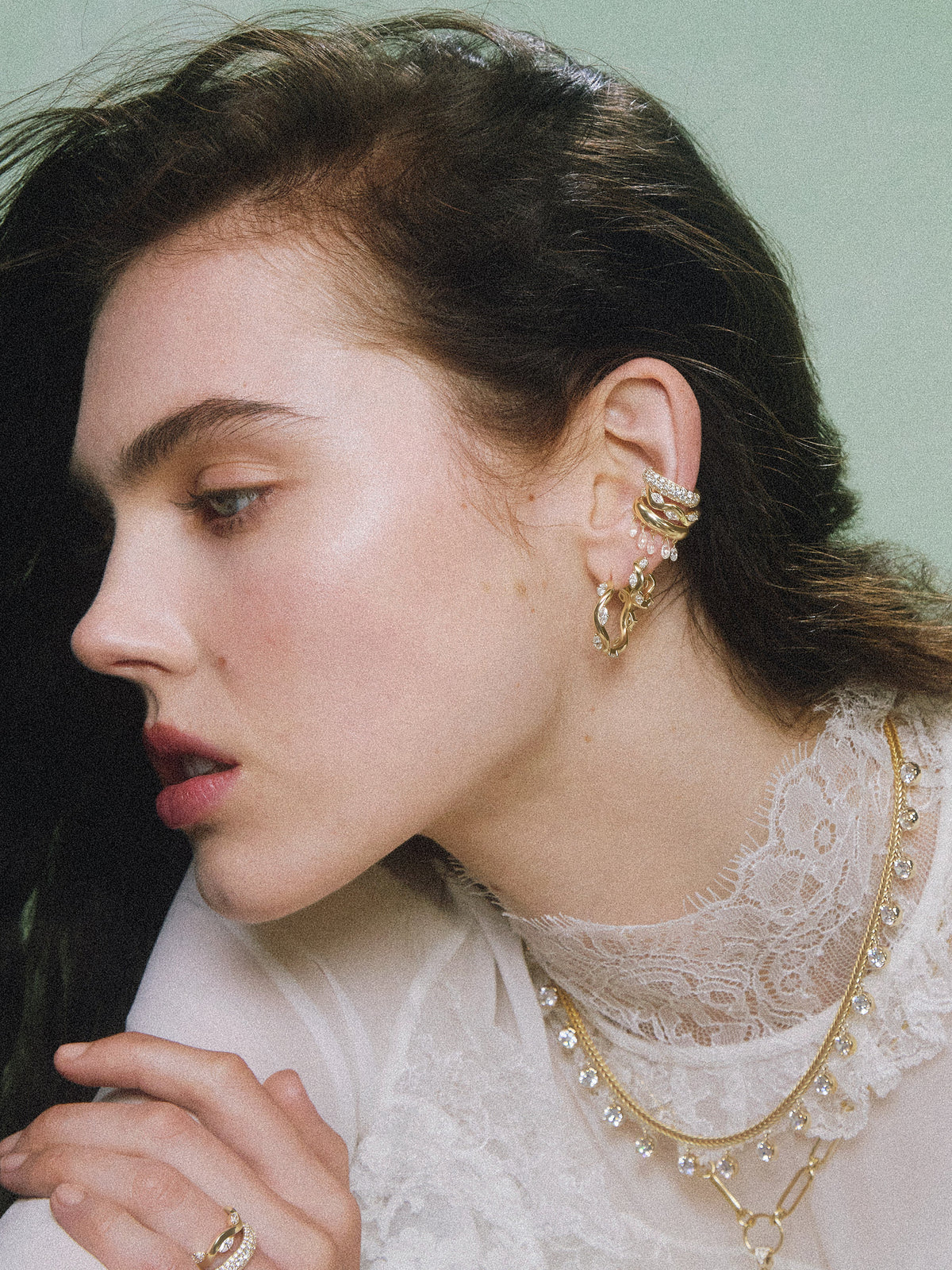 Marquise Constellation Ear Cuff