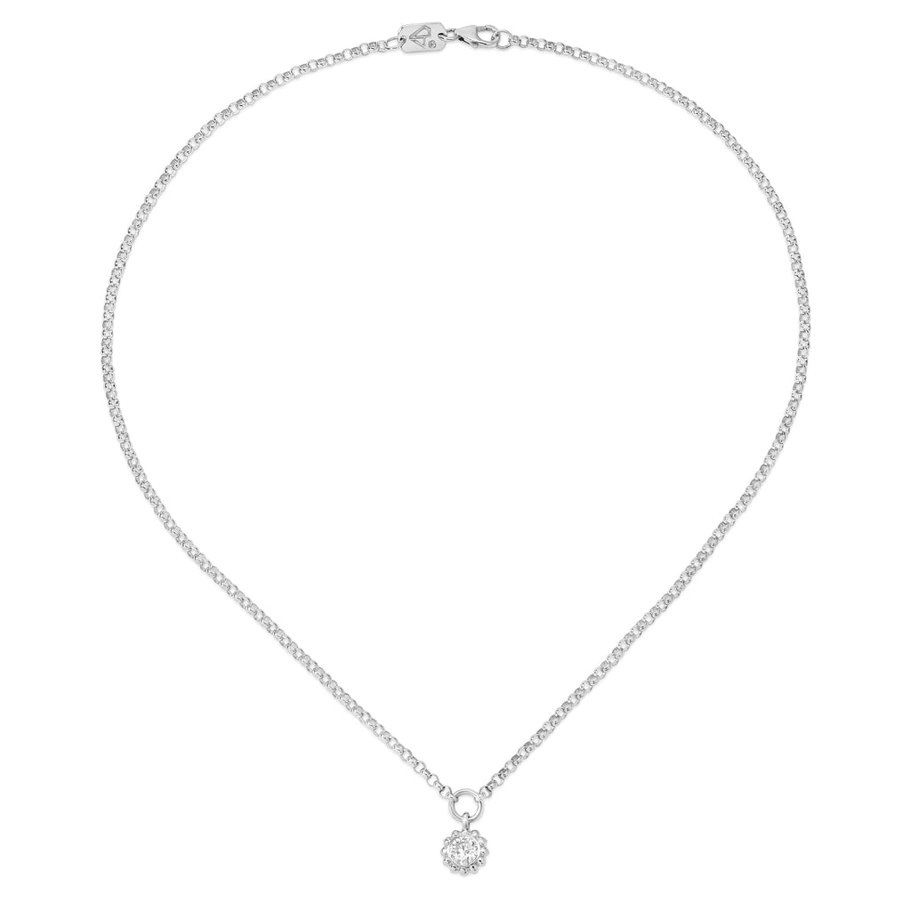 14k white gold