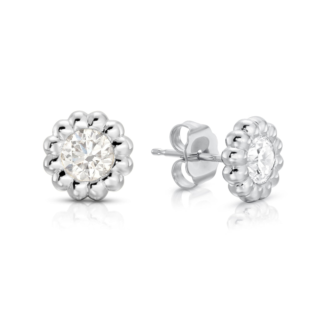 14k white gold