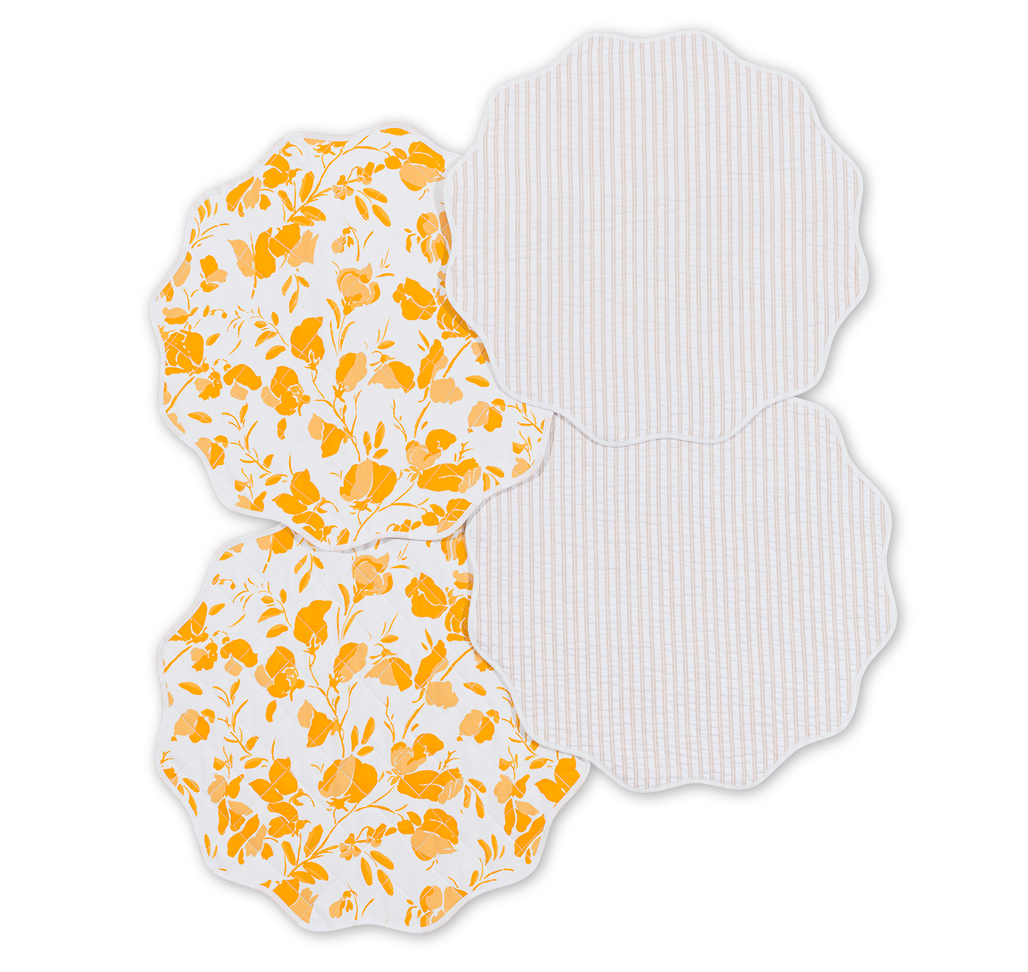 Reversible Quilted Placemat, Set of 4