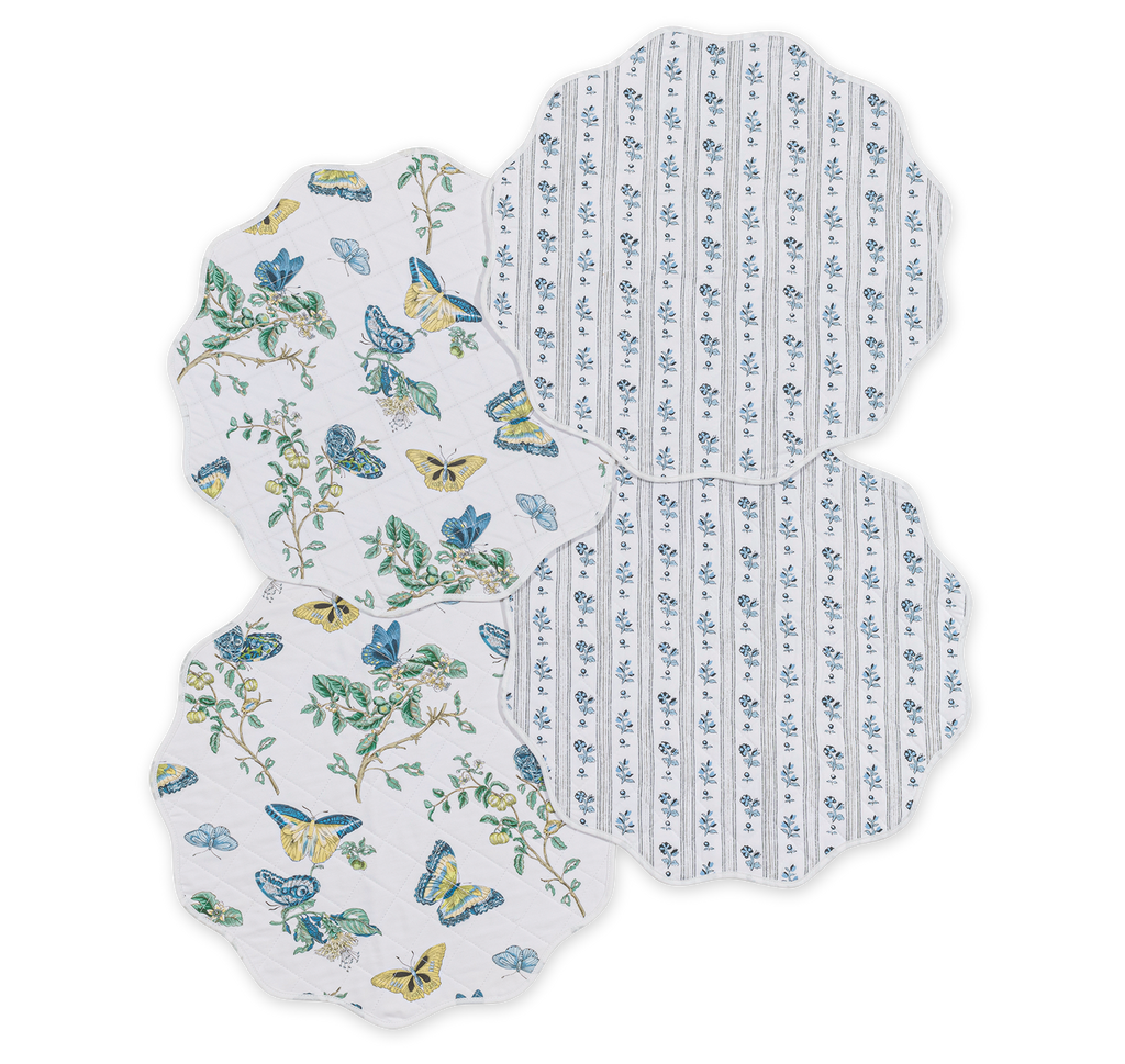 Reversible Quilted Placemat, Set of 4