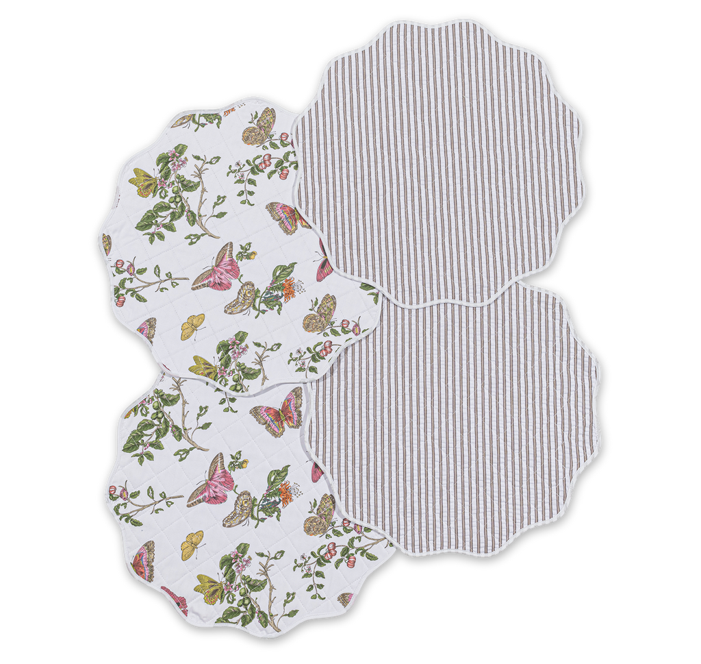 Reversible Quilted Placemat, Set of 4