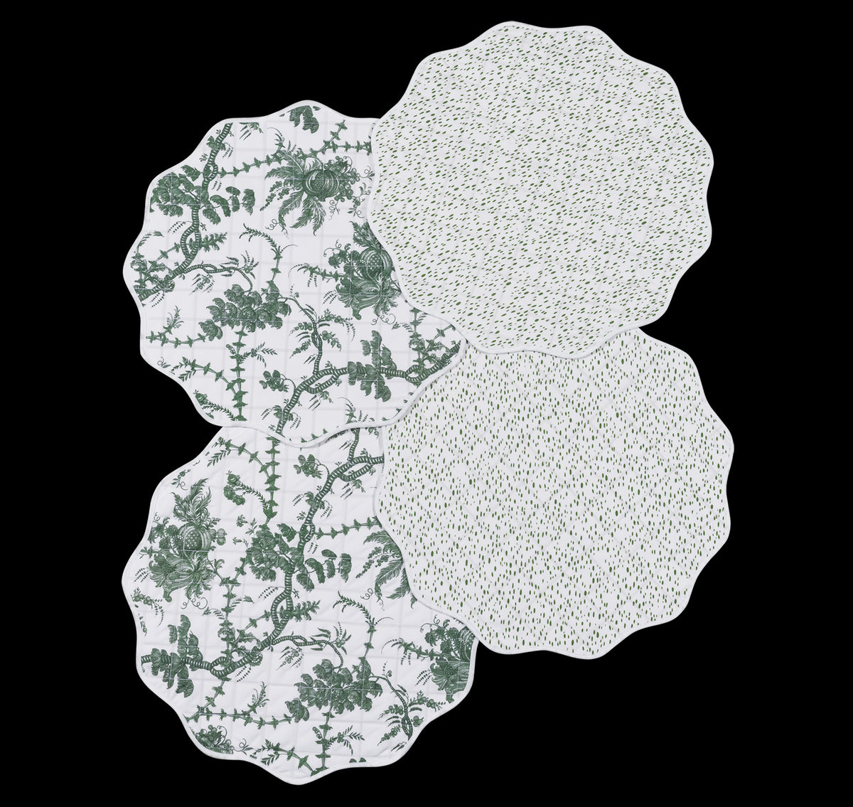 Reversible Quilted Placemat, Set of 4