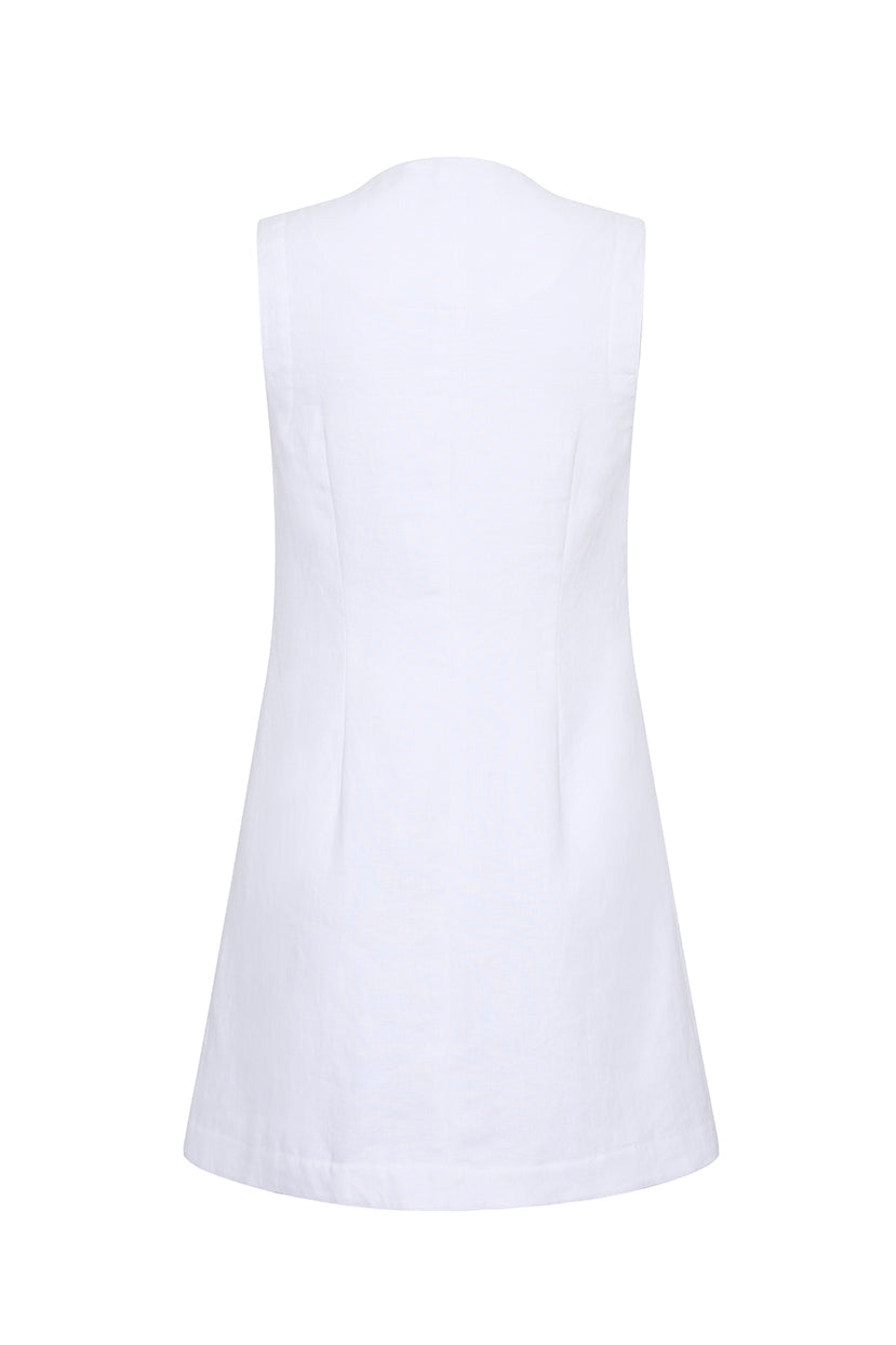 Rhapsody Dress in White