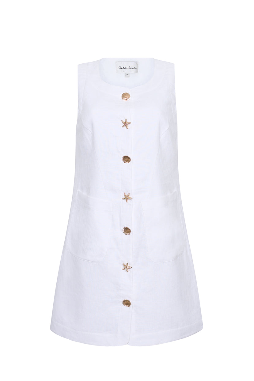 Rhapsody Dress in White