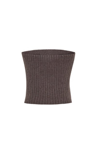 Rhea Tube Top in Cocoa